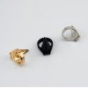 R-1007 3 Colors Punk Unique Eagle Claw Finger Rings for Women Men Personality Jewelry