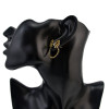 Fashion Bohemian Vintage Bow Tie Bead  Stud Earring for Women Jewelry