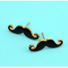 New Fashion Lovely Bearded Simple style Ear Jewelry Black Earrings For Women Charm Jewelry