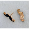 New Fashion Lovely Bearded Simple style Ear Jewelry Black Earrings For Women Charm Jewelry
