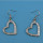 Fashion New Silver Alloy Diamante Crystal Pearl Ear Fashion Jewelry Earrings For Women Party Gift