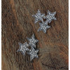 E-1595 Cute Jewelry Rhinestone Star Stud Earrings for Women Lovely Girl Party Earring