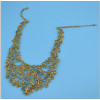N-1773 Vintage Bronze Hollow Out Chain Necklaces for Women Bohemian Anniversary Jewlery Gift