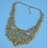 N-1773 Vintage Bronze Hollow Out Chain Necklaces for Women Bohemian Anniversary Jewlery Gift