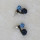 E-0509 5Color European style Rhinestone Ball  Alloy Simple Stud Earring For Women Jewelry