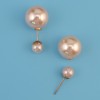 E-0295 European style Pearl  Alloy Simple Stud Earring for Women Jewelry