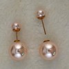 E-0295 European style Pearl  Alloy Simple Stud Earring for Women Jewelry