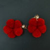 E-4217 Fashion Bohemian Style Flower shape Bead Rhinestone Earring for Women Jewelry