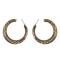 E-4213 2Colors New Arrival Retro Big Circle Dangle Drop Earrings For Women Jewelry