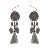 E-4220 3 Colors Fashion Bohemia  Tassel Drop Earring Charm Women Jewelry