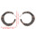 E-4221 3 Colors Retro Vintage Bohemian Big Circle Hoop Earring Women Party Jewelry