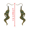 E-4226 2 Styles New Arriva Bohemian Dangle Drop Women shaped Turquoise Earrings for Women Jewelry