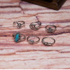 R-1466 2 Colors Gold Silver Alloy Crown Snake Elephant tortoise Rings for Women Jewelry