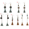 E-4236 5 Styles Vintage Fringe Tassel Long Drop Earrings for Women Bohemian Wedding Party Jewelry