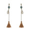 E-4236 5 Styles Vintage Fringe Tassel Long Drop Earrings for Women Bohemian Wedding Party Jewelry