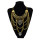 N-5700 Boho Vintage Silver Multi layer Chains Necklace Gold Perfumes Jewelry Gypsy Charm Crystal Rhinestone Flower Pendants & Necklaces