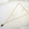 N-5371  Fashion Puck Long Chain Pendant Charm Necklace jewelry