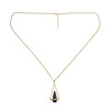 N-5371  Fashion Puck Long Chain Pendant Charm Necklace jewelry