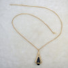 N-5371  Fashion Puck Long Chain Pendant Charm Necklace jewelry