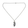 N-0128 Retro Vintage Leaf Pendant Necklaces for Women Ladies Party Anniversary Jewelry Gift