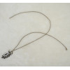 N-0128 Retro Vintage Leaf Pendant Necklaces for Women Ladies Party Anniversary Jewelry Gift