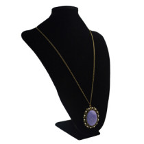 N-0545 Vintage Gold plated Stone Pendant Charm Bohmeian Necklace For Women Jewelry