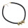 N-2867 Punk Style Skull Pendant Black Leather Choker Necklaces for Women Party Birthday Gift Jewelry
