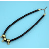 N-2867 Punk Style Skull Pendant Black Leather Choker Necklaces for Women Party Birthday Gift Jewelry