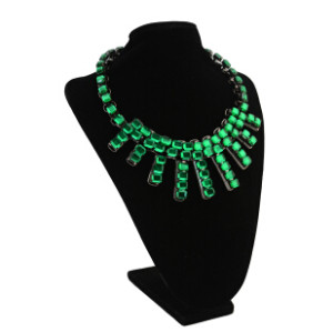 N-3098 Fashion Long Chain Stone Pendant Diamante Stone Necklace For Women Jewelry