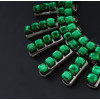 N-3098 Fashion Long Chain Stone Pendant Diamante Stone Necklace For Women Jewelry