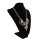 N-3078 NEW Chunky Chain Luxurious Bubble Statement Necklace for Woman