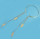 N-2017 Fashion Lady Silver Gold Metal Leaf Pendant Long Tassel Necklaces for Women Bohemian Party Jewelry