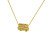 N-2317 Fashion Korea Style Bus Shape Colorful Crystal Drop Dangle Chain Bead Necklace for Women Gift