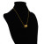 N-2317 Fashion Korea Style Bus Shape Colorful Crystal Drop Dangle Chain Bead Necklace for Women Gift
