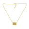 N-2317 Fashion Korea Style Bus Shape Colorful Crystal Drop Dangle Chain Bead Necklace for Women Gift