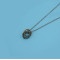 N-2295 New Fashion Long Silver Alloy Round Pendant For Charm Women Jewelry