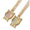 N-3325 New  Long Chain Pearl Cat Pendant Necklace For Women