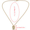 N-3325 New  Long Chain Pearl Cat Pendant Necklace For Women