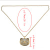 N-3346 Fashion Bohemian Style Metal Alloy Chain Owl Pendant necklace for Women Jewelry