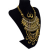 N-5593 2color Women Jewelry Sets Imitation Pearl Maxi Necklace Earring Set Boho Vintage Jewelry