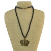 N-4787  N-4784 2 style Vintage Chain Crown heart Pendant Necklace For Women