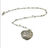 N-4848 N-4835 2Styles Vintage Flower Heart Shape Pendant Necklaces for Women Party Birthday Gift