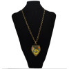 N-4848 N-4835 2Styles Vintage Flower Heart Shape Pendant Necklaces for Women Party Birthday Gift