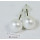E-1550  3 Pairs/set  Bronze Bow-knot Beauty Girl Pearl Earring Ear Stud Set  E-1611 1pair Fashion Silver Plated Geometric Rhinestone Earring Ear Stud