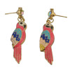 E-0544  E-0654  E-0666 E-0554  4style bird flower crystal tassel stud dangle earring