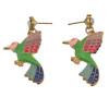 E-0544  E-0654  E-0666 E-0554  4style bird flower crystal tassel stud dangle earring