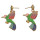 E-0544  E-0654  E-0666 E-0554  4style bird flower crystal tassel stud dangle earring
