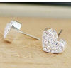 2 Style flower crystal tassel stud dangle earrings For Women Charm Party gift