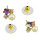 E-0112 E-0125 E-0056 Lovely 3 Styles Rhinestone Pearl Stud Earrings for Women Party Jewelry
