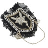 P-0016 Vintage Retro Lady Angle Brooch Lace Pins Brooches Match All Clothing for Man Women